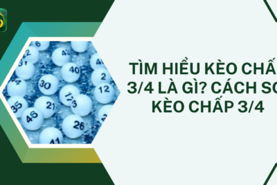 Tìm Hiểu Kèo Chấp 3/4 Là Gì? Cách Soi Kèo Chấp 3/4